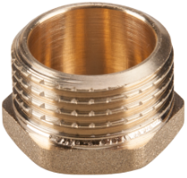 Sárgaréz dugó 290 EvoSanitary® / D[hüvelyk]: 1/2