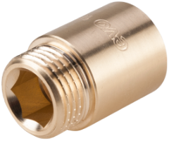 Sárgaréz Hosszabbító 1/2 / L[mm]: 15