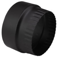 Festett Szűkítő Füstcsőhöz / D[mm]: 140-130; T: Fekete