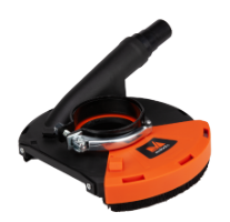 Adapter Csiszolóvédő Burkolathoz Sarokcsiszolóhoz, Porelszívó Rendszerrel 180 mm