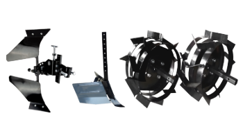 Haladó Kiegészítő Csomag (Fordítható Eke, Állítható Bakhátkészítő, Fém Kerekek 5.00 Agyakkal).