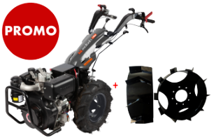 Dízel Kapálógép Csomag 10 LE Fém Kerekekkel MTD370 Kama EvoTools +Plus®