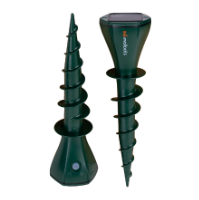 Napelemes Rágcsáló- és Kígyóriasztó Rezgéssel és Ultrahanggal EvoTools®