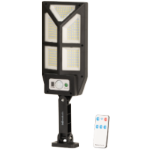 Napelemes Lámpa Mozgásérzékelővel és Függőleges Távirányítóval